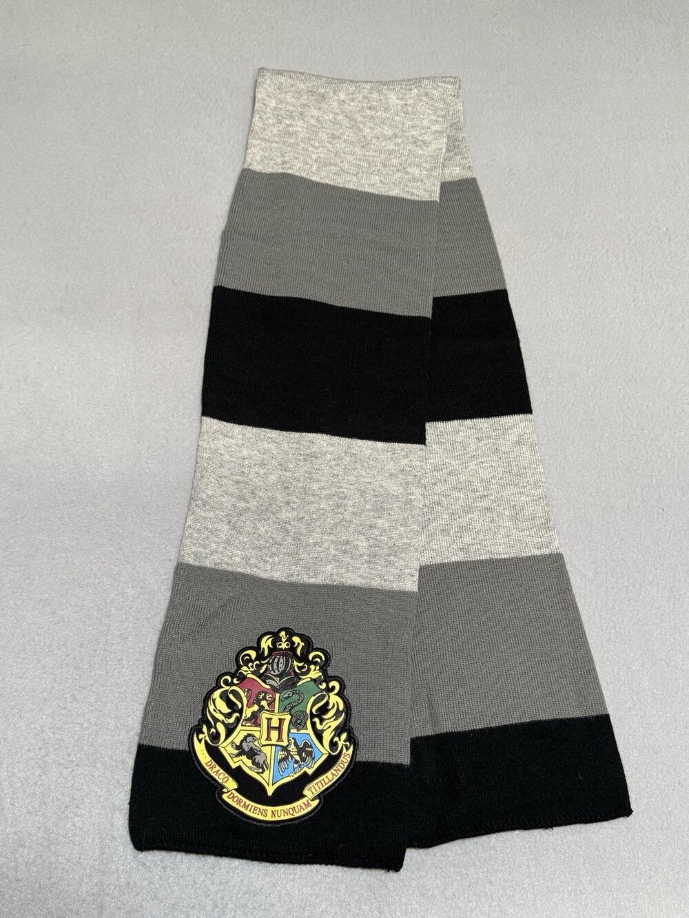 Bioworld Harry Potter Hogwarts Crest Knit Scarf Hogwarts School Costume Cosplay